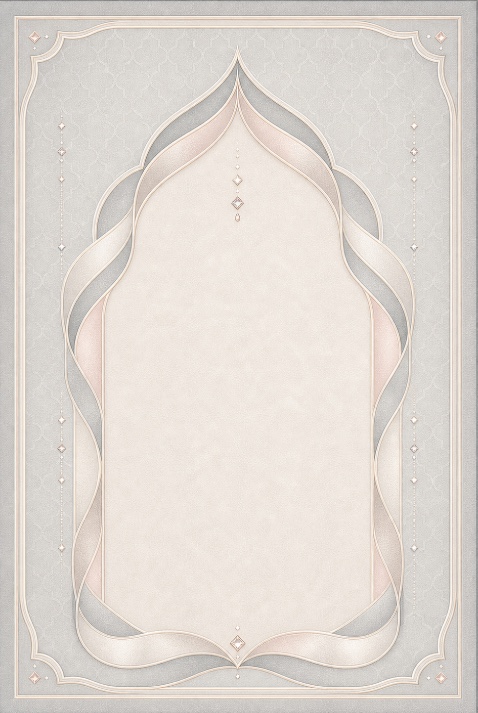Zainyunoor new Muslim prayer rug design 05 for wholesale and custom pattern inquiry